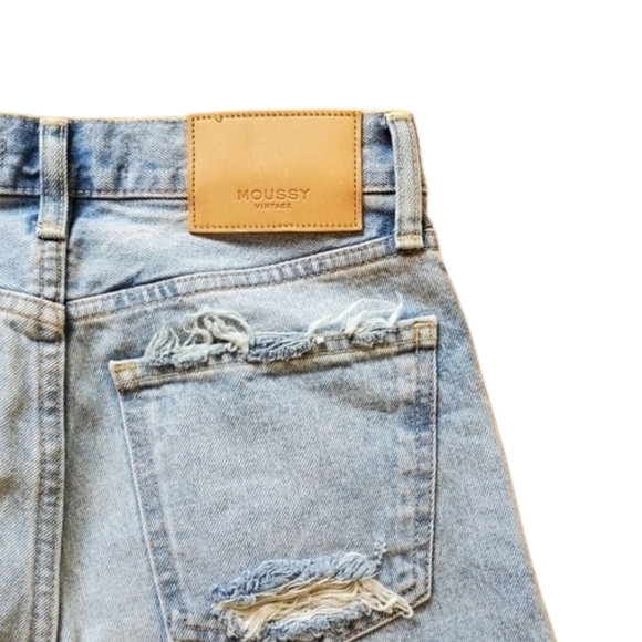 MOUSSY‎ MAY TAPERED DISTRESSED JEANS - Picture 5 of 12